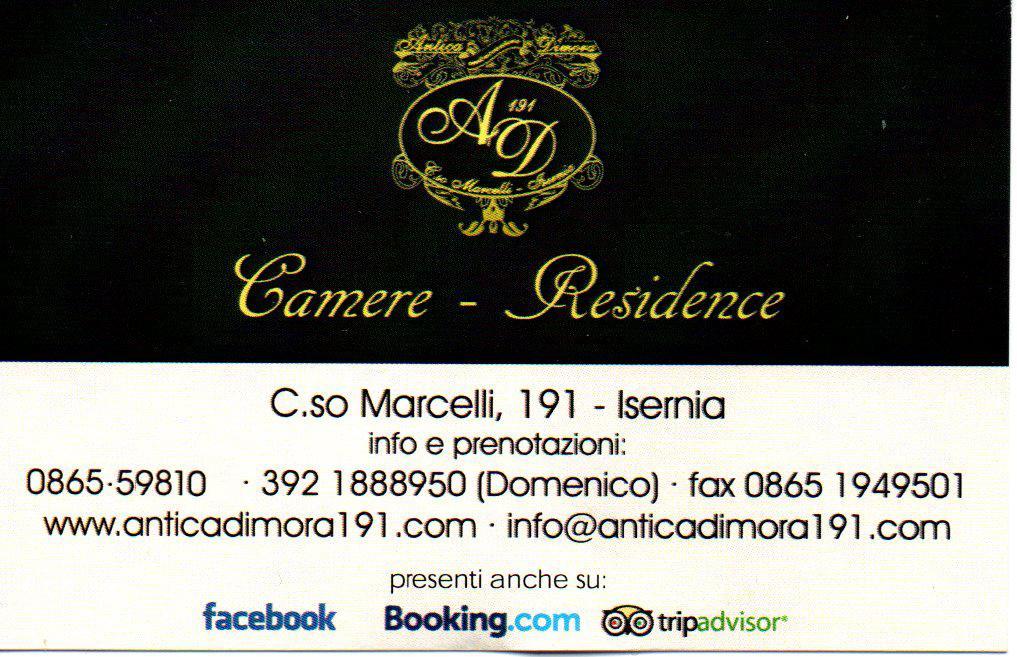 Antica Dimora 191 Hotell Isernia Eksteriør bilde